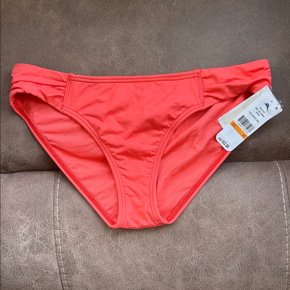 Tommy Bahama Pearl  Coral hipster  Bikini Bottom - Medium - New